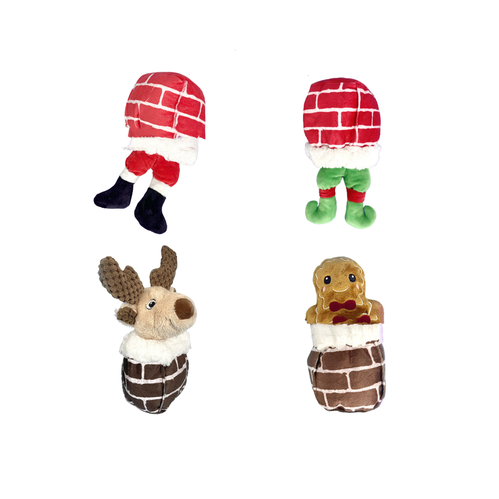 Pet Christmas Plush Patchwork Toy