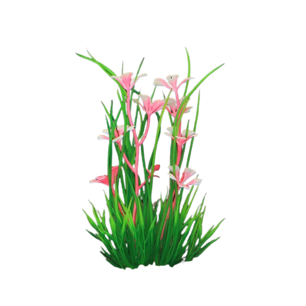 Water Plant Aquarium Landscaping Plastic