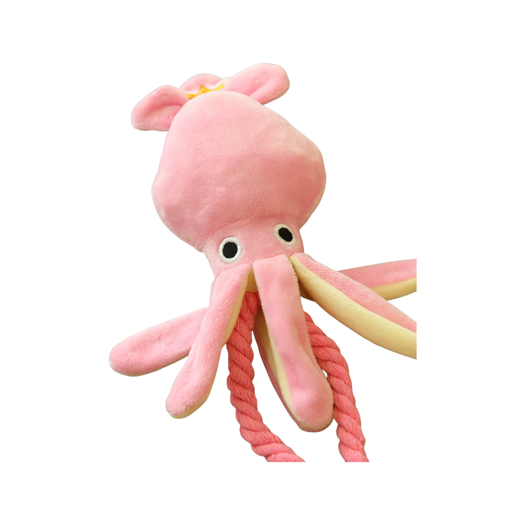 Octopus pet plush toy rope