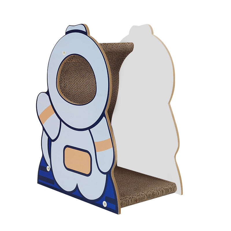 Astronaut Corrugated Cat Nest Large Grab Board